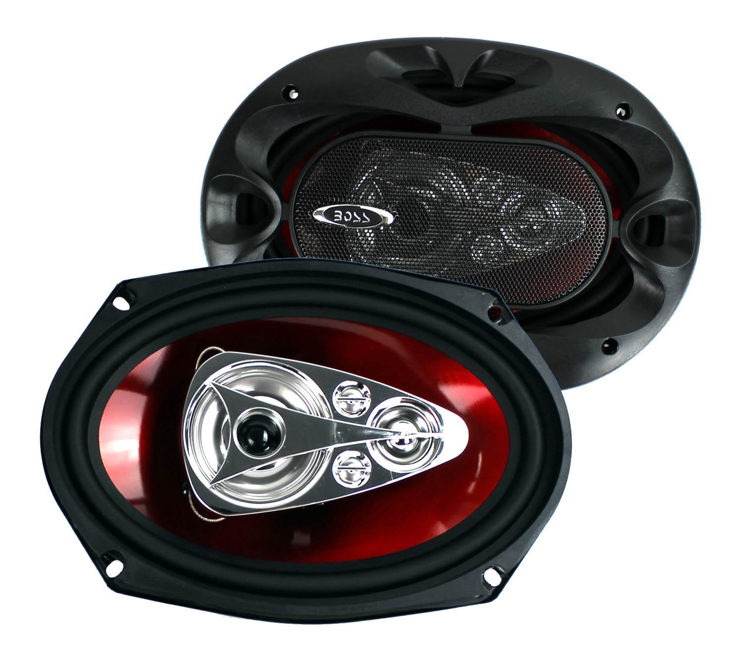 2) BOSS CHAOS CH6950 6x9" 5Way 600W Car Coaxial Audio Stereo Speakers