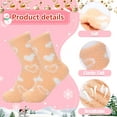thumbnail image 4 of Tumao Fluffy Socks for Women - 5 Pairs Winter Thick Thermal Bed Socks with Boxes, Women Warm Coral Fleece Socks for Valentine Christmas Birthday Gift, 4 of 6