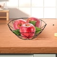 thumbnail image 3 of Storage Containers for Kitchen Display Metal Wire Fruit Storage Arts Centerpiece for Countertop Organization and, 3 of 6