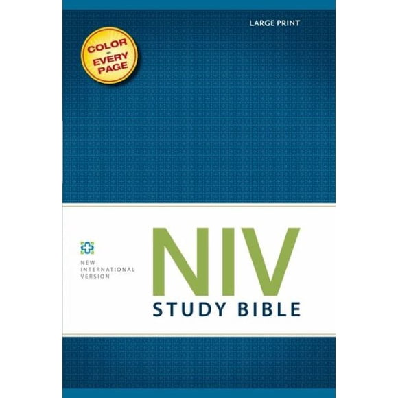 NIV Study Bible (Large Print)