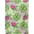 thumbnail image 2 of Coolnut St Patrick's Day Clover Tablecloth, Waterproof Washable Polyester Square Table Cover, Durable Tablecloth for Kitchen Dining Table Party Decor, 54"X 72", 2 of 7