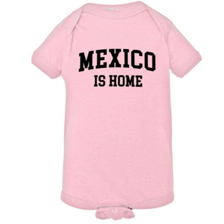 

PleaseMeTees™ Baby Mexico Is Home Born In From Hecho EN HQ Jumpsuit