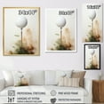 thumbnail image 4 of Designart "Minimalist Golf Tees IX" Sports Floater Framed Canvas Art Print, 4 of 7