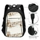 thumbnail image 3 of Disketp Western Desert Cowboys Mochila de Viaje Estampada para Laptop con Puerto de Carga USB, Mochila Impermeable para Computadora – Regalo para Hombres y Mujeres, 3 of 7