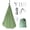 Green, variant on Sensory Swing for Kids & Adults, Indoor Calming Cocoon Hammock — Double‑Layer Soft Polyester Fabric & Heavy‑Duty Hanging Hardware, Blue