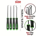 thumbnail image 4 of Precision Pick and Hook Set, 4/10-Piece O-Ring Seal Gasket Remover Tools for Auto Repair, 4 of 7