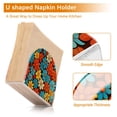 thumbnail image 5 of Yayeee Napkin Holder for Table Kitchen Paper Tissue Organization, Blooming Flowers, 5 of 8