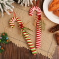 thumbnail image 4 of Candy Christmas Crutches Red and White Cane Hook Decorations Christmas Tree Christmas Walking Stick Hanging Props, 4 of 7