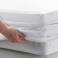 thumbnail image 3 of Waterproof Fitted Sheet Bed Sheet Mattress Protector, Black, 180x200cm, 3 of 5