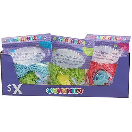 Galerie Edible Easter Grass with Edible Bunny Confetti, 1 Oz.