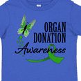 thumbnail image 4 of Inktastic Organ Donation awareness- butterfly green ribbon Boys or Girls Toddler T-Shirt, 4 of 5