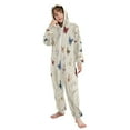 thumbnail image 5 of Soft Big Kids Onesie Pajamas Cozy Loose-Fit Jumpsuits for kids with Pockets for Christmas Lounge & Play Various Colors and Sizes Butterflies, 5 of 8