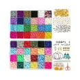 thumbnail image 1 of DPTALR 24 Soft Pottery Beads DIY Suit Box Manual DIY Beading Suit Home Diy Customized Bracelet, 1 of 9