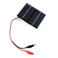 1.5W 12V Portable Solar Panel With Clip Diy Module Outdoor Charging
