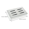 ifundom Stainless Steel BBQ Smoker Box Wood Chip Smoker Box Grilling