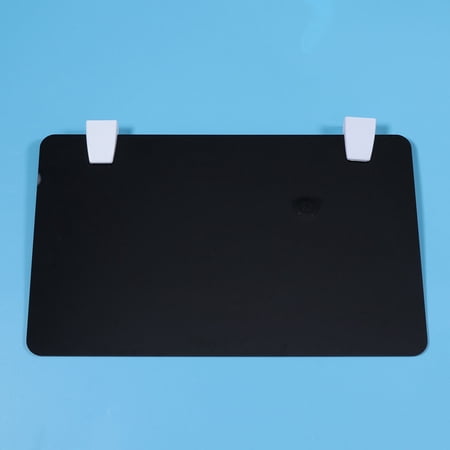HAMPPLIES 1Pc Black Acrylic Desktop Partition Board for Office Use Enhances Privacy and Focus
