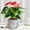 Santa Claus A - Red, variant on Christmas Planters,Christmas Cute Snowman/Santa Claus Resin Flower Pot - Red Hat Design,Mini Ceramic-Like Planter,Desktop Decorative Container for Succulents,Cactus,or Small Gifts(Snowman)
