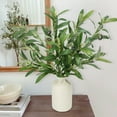 thumbnail image 2 of Scidweet Olive Artificial Plants in Vases, 3 Pcs 19" Faux Plants Greenery Stem Branches with Olive Fruits Spring Summer Indoor Office Table Wedding Party Home Decor, 2 of 7