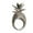 Silver, variant on Oversized Tropical Fruit Inspired Rings Stackable Jewelry Alloy Texture
