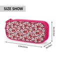 thumbnail image 4 of Goofa Red Hawthorn Pattern Big Capacity Pencil Pen Case Office College Large Storage High Capacity Bag Pouch Holder Box Organizer, 4 of 9