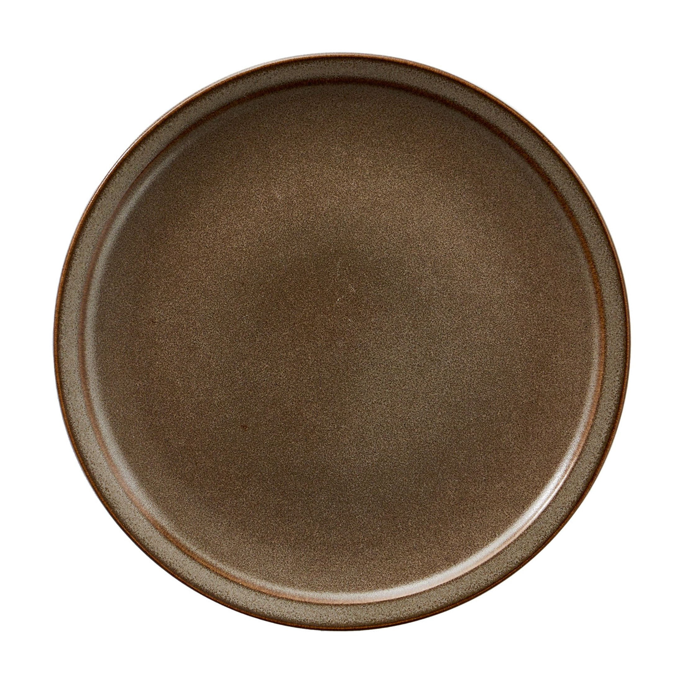 (2 pack) Better Homes and Gardens Banks Brown 8.3-inch Stoneware Salad Plate