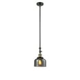 thumbnail image 7 of 206-BAB-G72 Innovations Lighting Bell - 1 Light Stem Hung Tiltable Mini Pendant In Industrial Style-14 Inches Tall and 8 Inches Wide-Black Antique, 7 of 7