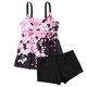 thumbnail image 3 of WILLBEST Traje de Baño Mujer 2 Piezas Trajes de Baño Tankini Para Mujer Traje de Baño de Dos Piezas Con Tiras Tops Con Pantalones Cortos Traje de Baño de Playa Sexy de Talla Grande 899, 3 of 7