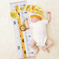 thumbnail image 5 of Baby Height Growth Chart Wall Hanging Measuring Ruler for Kids, Removable Canvas and Wood Wall Ruler for Bedroom Nursery Wall Decoration, 5 of 5