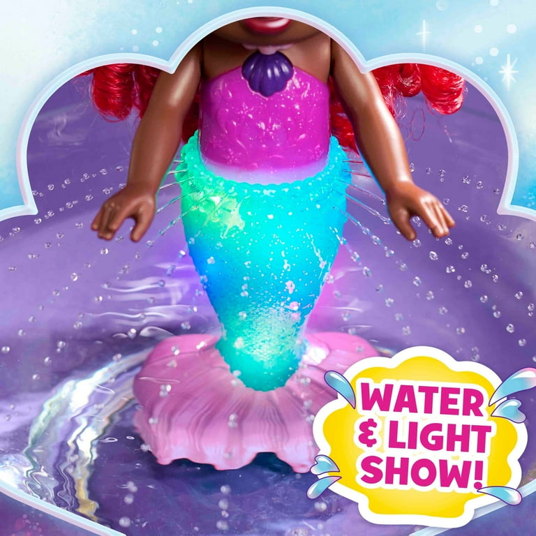 Disney Junior Splash & Glow Ariel Lights and Sounds 11.5