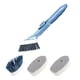 thumbnail image 1 of Juego de cepillos de limpieza de cocina Baoblaze multiusos con 3 cabezas Azul, 1 of 8