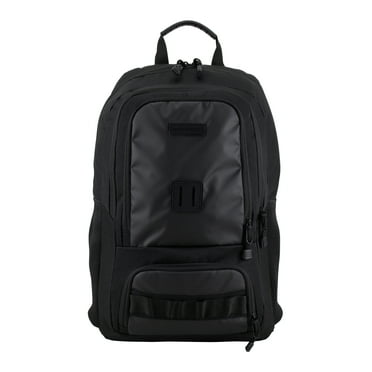 Eastsport Unisex Utility Dome Backpack, Black Diamond Ripstop