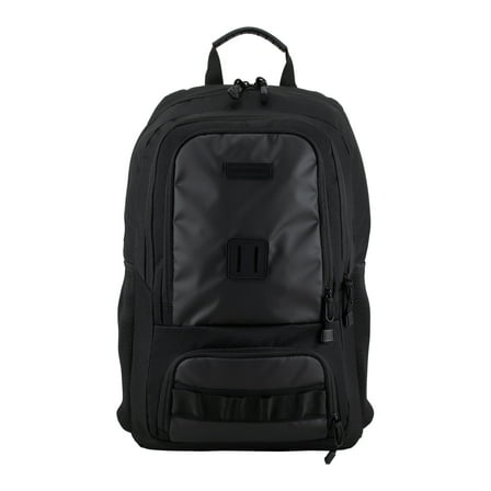 Eastsport Unisex Utility Dome 19" Backpack, Black Diamond Ripstop