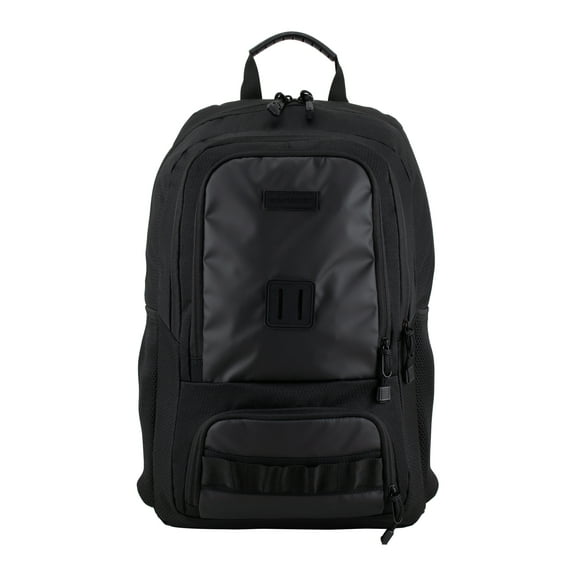 Eastsport Unisex Utility Dome 19" Backpack, Black Diamond Ripstop
