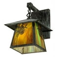 thumbnail image 4 of Meyda 145947 8 in. Stillwater Winter Pine Straight Arm Wall Sconce, Bai & Verde, 4 of 4