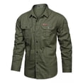 thumbnail image 1 of Camisa Casual Cómoda De Trabajo Al Aire Libre Para Hombre, 1 of 5