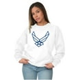 thumbnail image 4 of US Air Force Symbol Official USAF Unisex Plus Size Sweatshirt Brisco Brands 2X, 4 of 5
