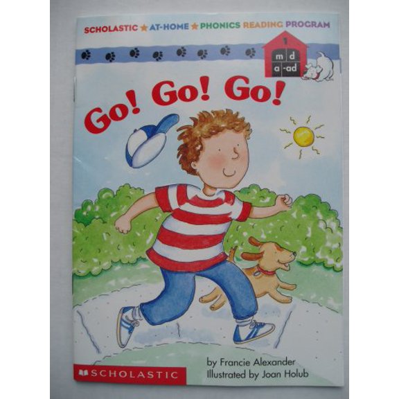 Pre-Owned Go! Go! Go! Scholastic At Home Phonics Reading Program (Paperback) 0545057876 9780545057875