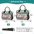 thumbnail image 2 of Lunch Bag Insulated Lunch Box Leakproof Reusable Cooler Tote Adjustable Shoulder Strap for Men Women Fairy on Book with Coffee 12L, 2 of 6