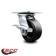 thumbnail image 2 of 5 Inch Heavy Duty Glass Filled Nylon Caster with Roller Bearing and Brake SCC, 2 of 2
