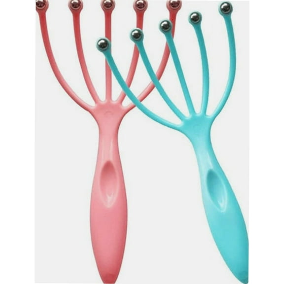 Scalp Massager, Handheld Head Massager Scalp Stress Relax, Tingler Head Massager for Hair Growth Stimulator, 2-Pack