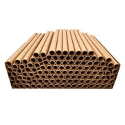 AukBeeFun 120 Pieces Cardboard Mason Bee Tubes,6 inch Long by 5/16 Inner Diameter Hole Beekeeper Replacement Nesting Refill Tubes for Pollinating Bees Houses and Insect Hotels