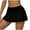 Black, variant on Maoxin Womens Skirts Fashion Women Summer Casual Solid Split line Sports Yoga Mini Skirt ,Black,M