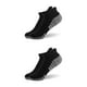 thumbnail image 3 of Minnieouse Toalla de tela mejorada calcetines absorbentes de sudor y cómodos, calcetines de algodón antideslizantes deportivos individuales Negro L (39-42) 2piezas, 3 of 6