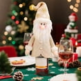 thumbnail image 4 of JHEHF Christmas Bottle Covers, Santa Snowman Bottle Topper Covers, Decorative for Holiday Xmas Table Decor Party Gift Christmas Dining Table Decor Party Supplies, 4 of 8