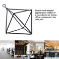 thumbnail image 3 of Geometric Air Plants Holder, Stylish Hanging Rack Decorative Plant Stand, Simple Elegant Design for Home, Office, 3 of 7