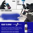 thumbnail image 3 of U.S. Art Supply 1-Ounce Opaque Sapphire Blue Airbrush Paint, 3 of 8
