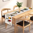 thumbnail image 4 of TIELUTT 2025 Multicolor Bird Table Runner 60 X 14 Inch Kitchen Dining Party Washable Fabric Tablecloth for Reusable Table Cover 30x72 Tablecloth Tablecloth Modern Small Table Cloths and Tablecloth Fa, 4 of 7