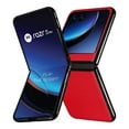 thumbnail image 7 of Allytech Motorola Razr 40 Ultra Slim Case, Vintage PU Leather Lightweight Anti-Scratch Shockproof Protective Phone Case Cover for Motorola Razr 40 Ultra - Red, 7 of 7