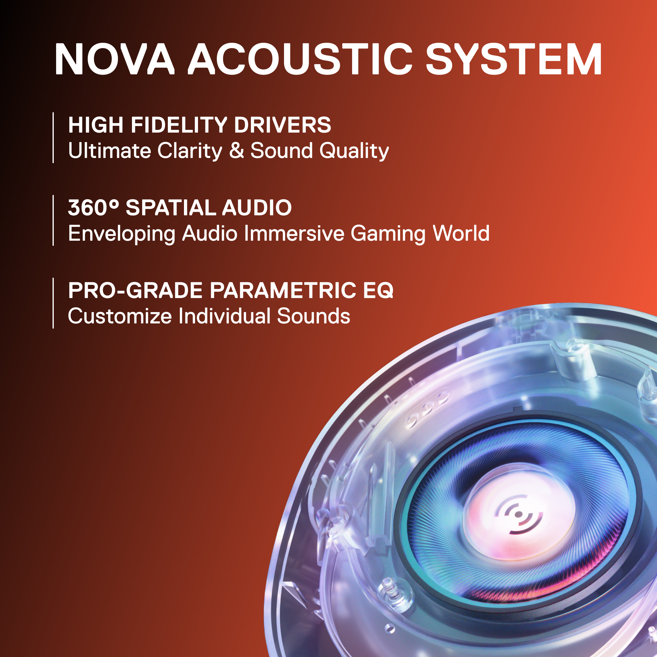 SteelSeries Arctis Nova 1 Multi-System Gaming Headset, Black photo 5