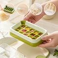 thumbnail image 4 of Bandeja para cubitos de hielo con tapa y sistema de liberación a presión | Molde para hielo hermético con tapa para congelador, 4 of 6